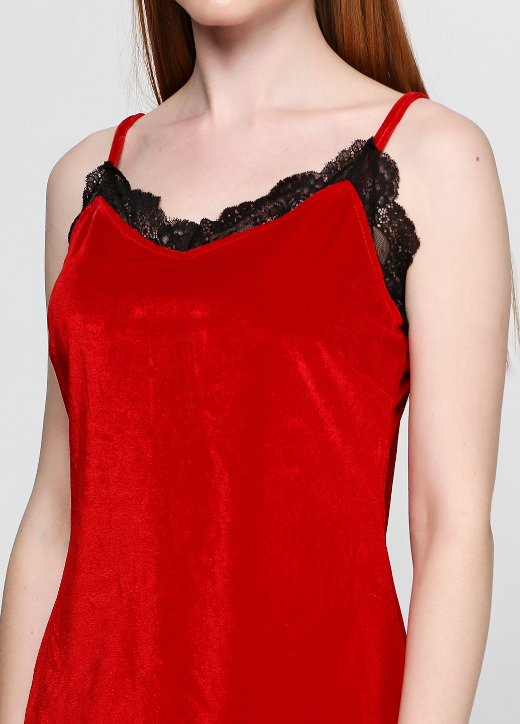 Червона повсякденний плаття No Brand однотонна