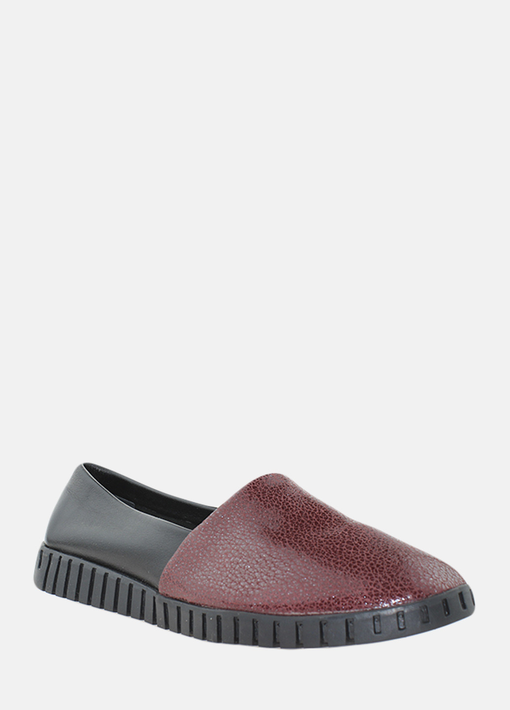 Черные мокасины rl09541 черный-бордовый Luce di luna