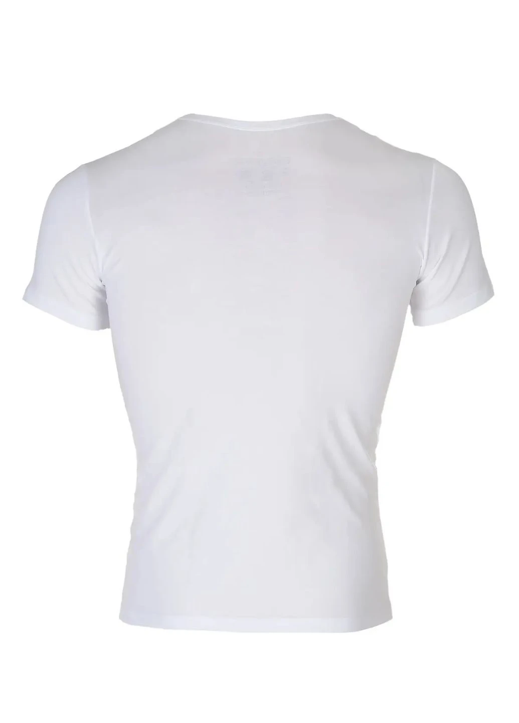 Белая футболка 585019-001 Tatkan Mens Modal&Cotton&Elasthan V-Neck Shirt