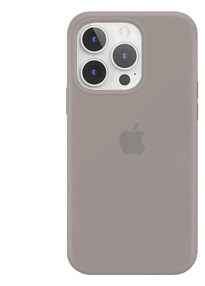 Силиконовый Чехол Накладка Silicone Case для iPhone 13 Pro Max Pebble No Brand (254091419)