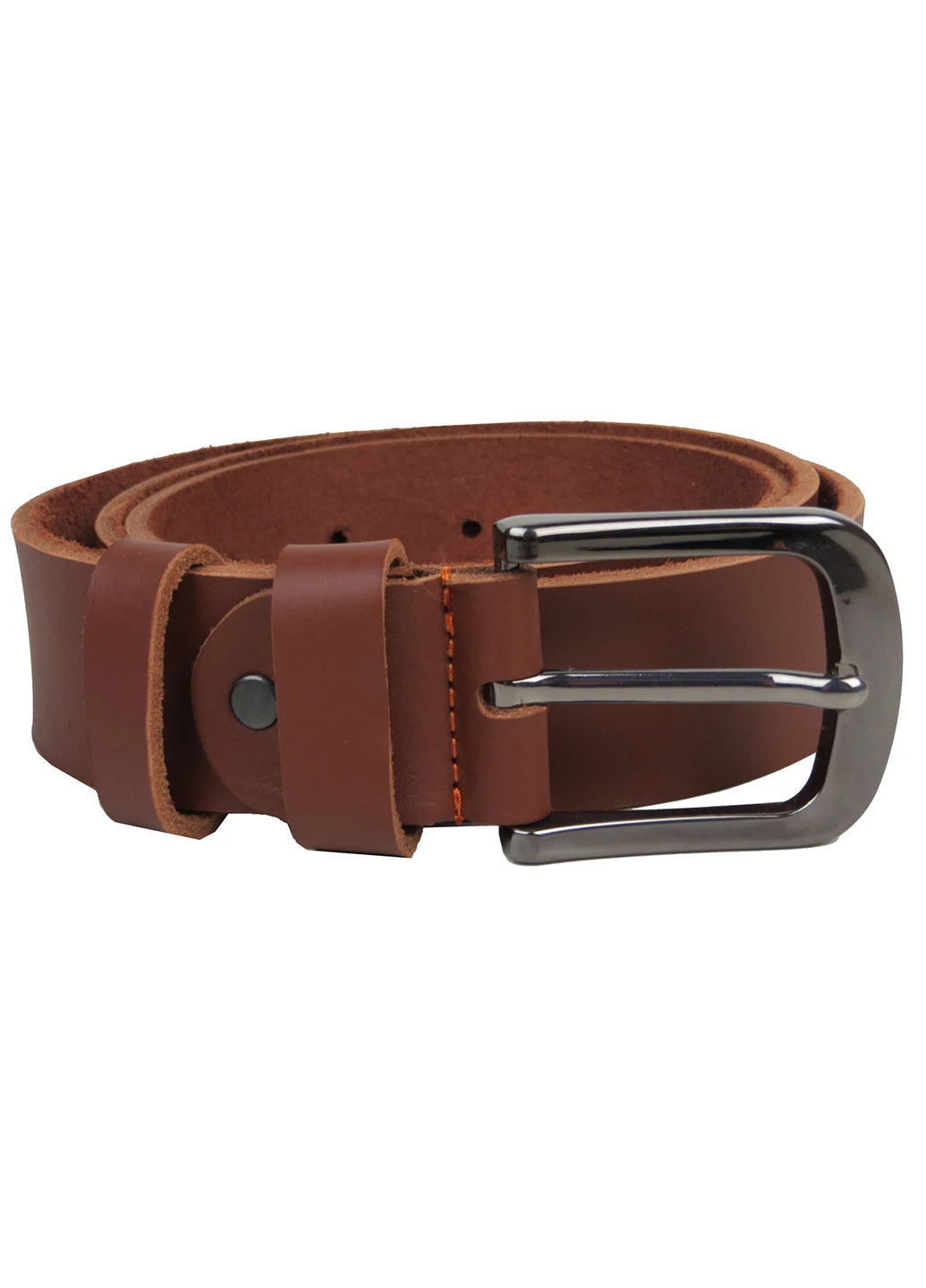 Мужской кожаный ремень 121-130х3,8 см Skipper (254595135)