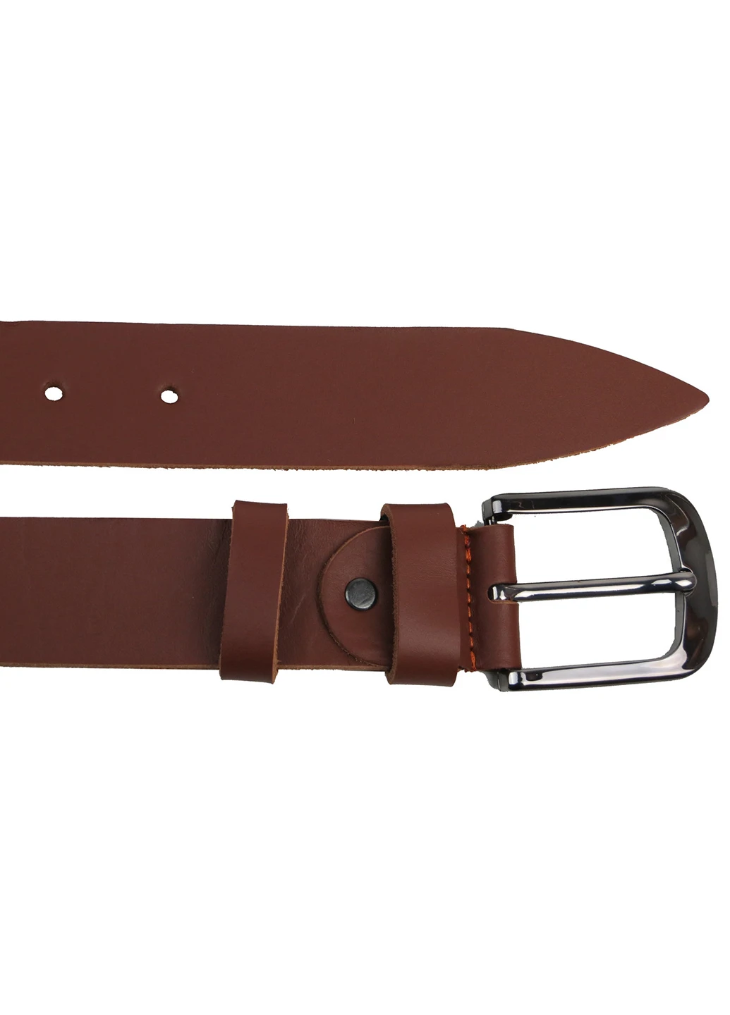 Мужской кожаный ремень 121-130х3,8 см Skipper (254595135)