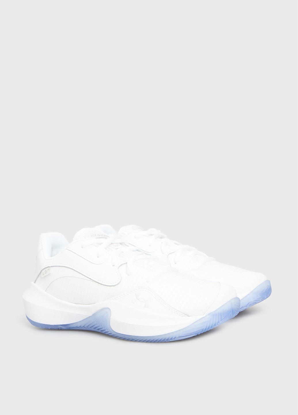 Белые летние кроссовки Under Armour