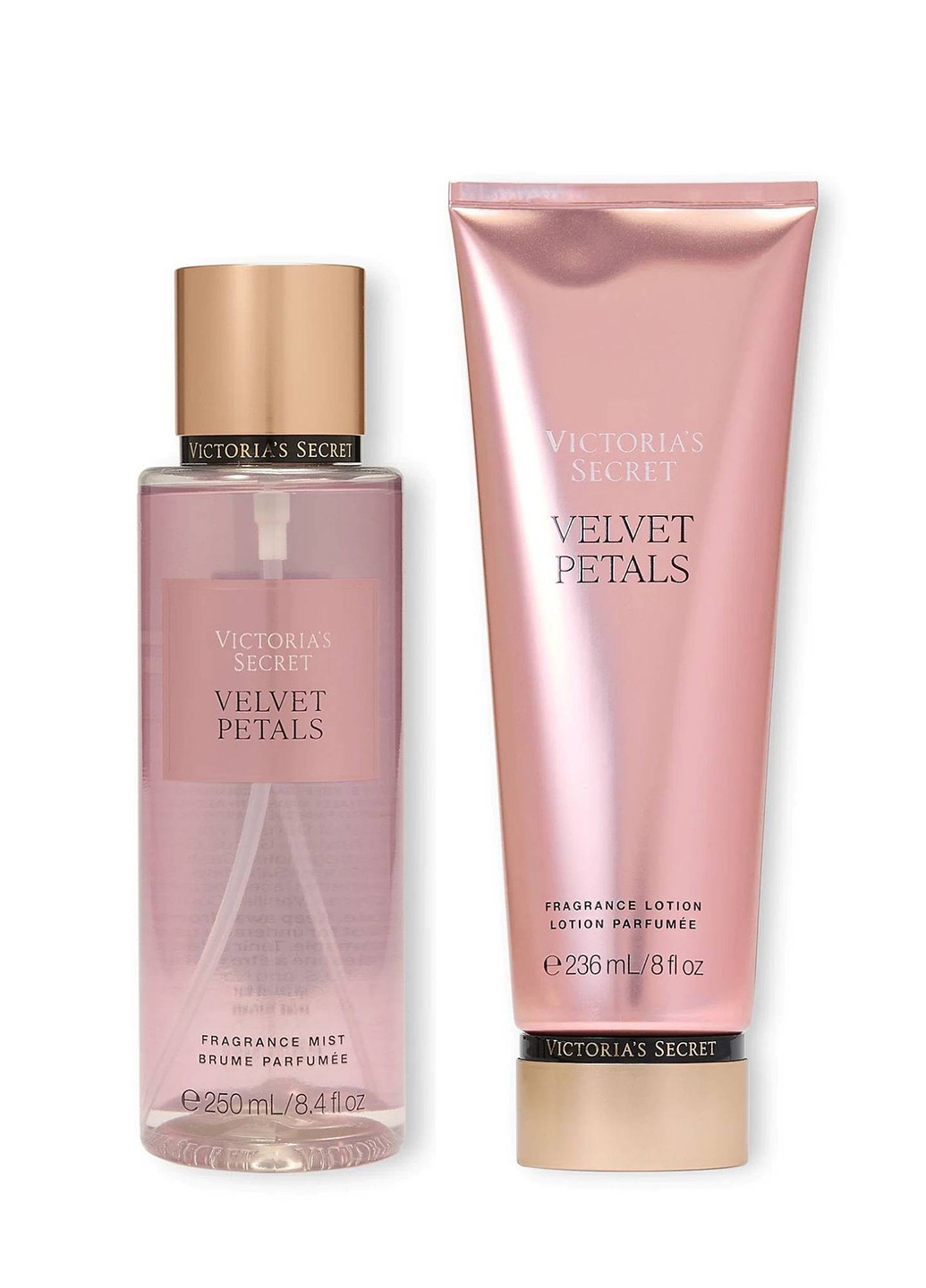 Набір Velvet Petals, 250 мл/236 мл Victoria's Secret (367985924)
