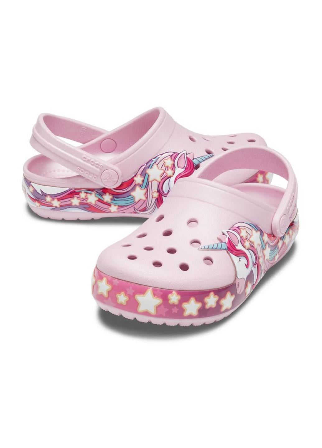 Розовые крокс детские crocband Crocs