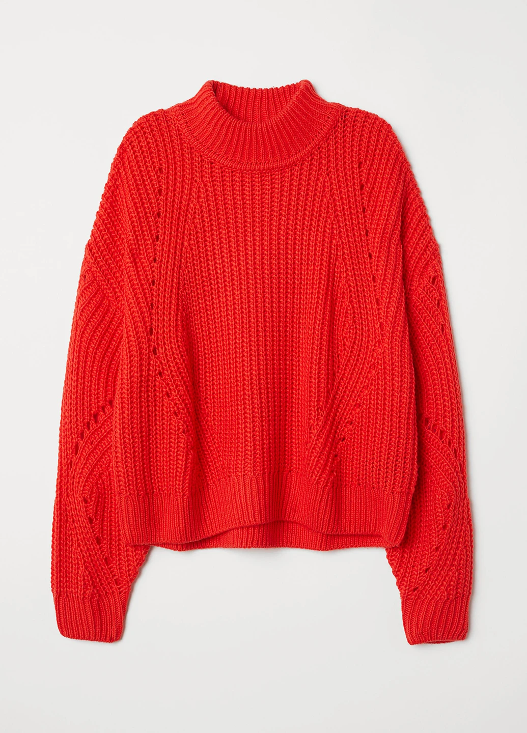 Красный демисезонный свитер H&M
