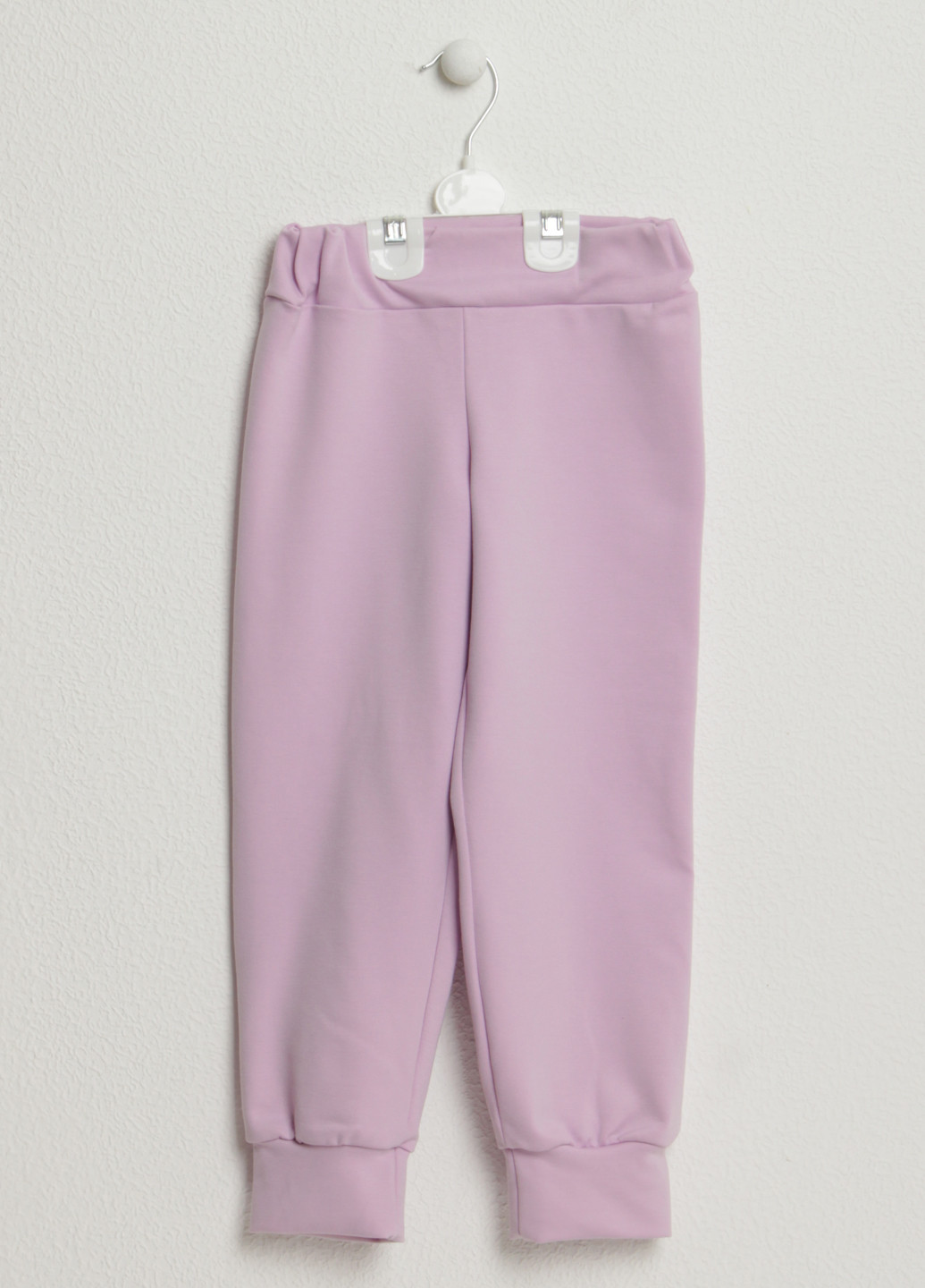 Розовый демисезонный костюм (свитшот, брюки) брючный Mini Queenie