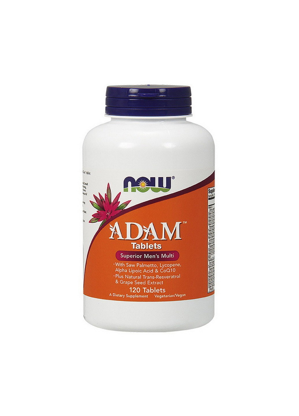 Витамины для мужчин Foods Adam (120 таб) нау фудс адам Now Foods (255410462)