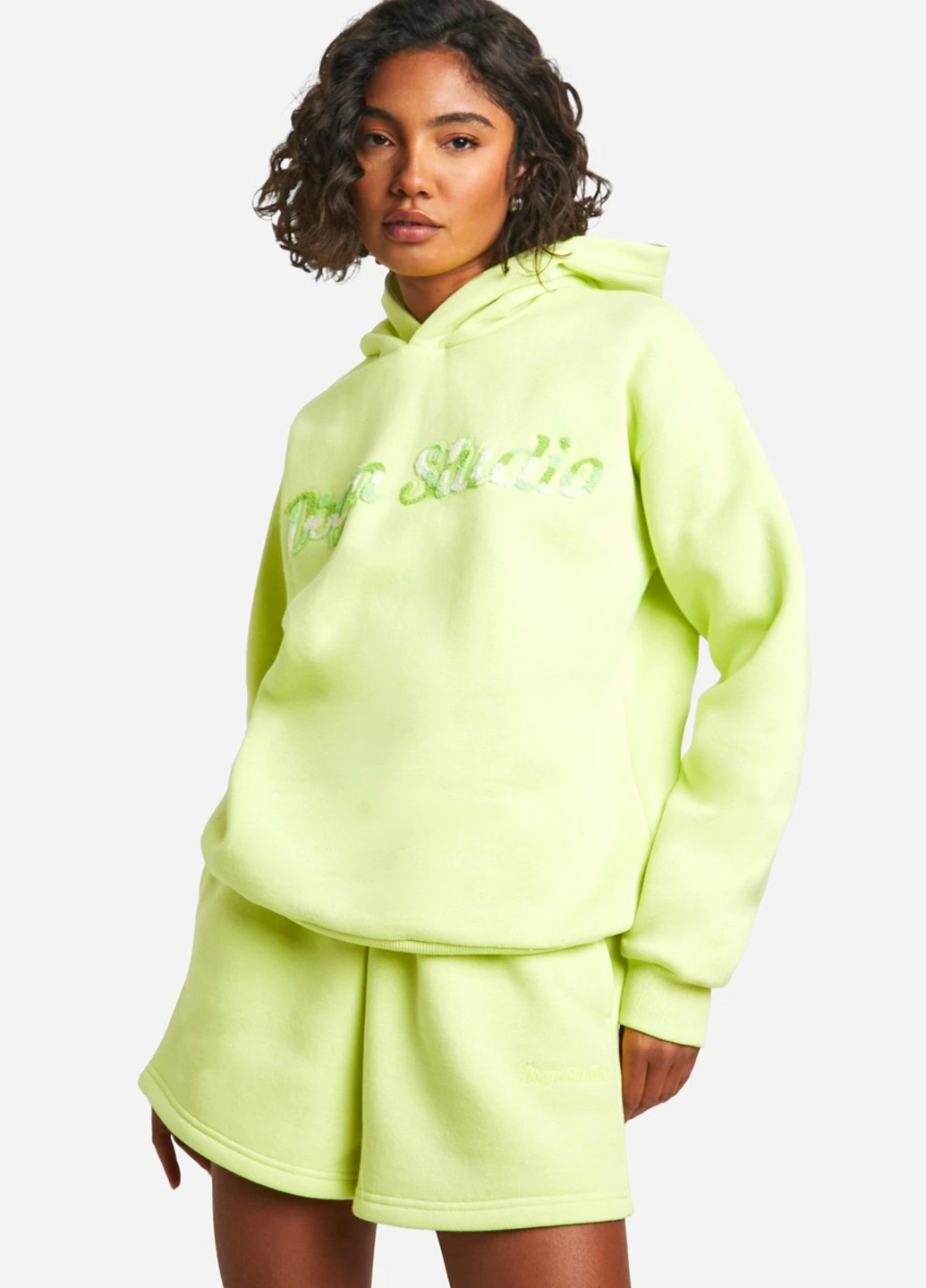 Костюм (худі, шорти) Boohoo (322266374)