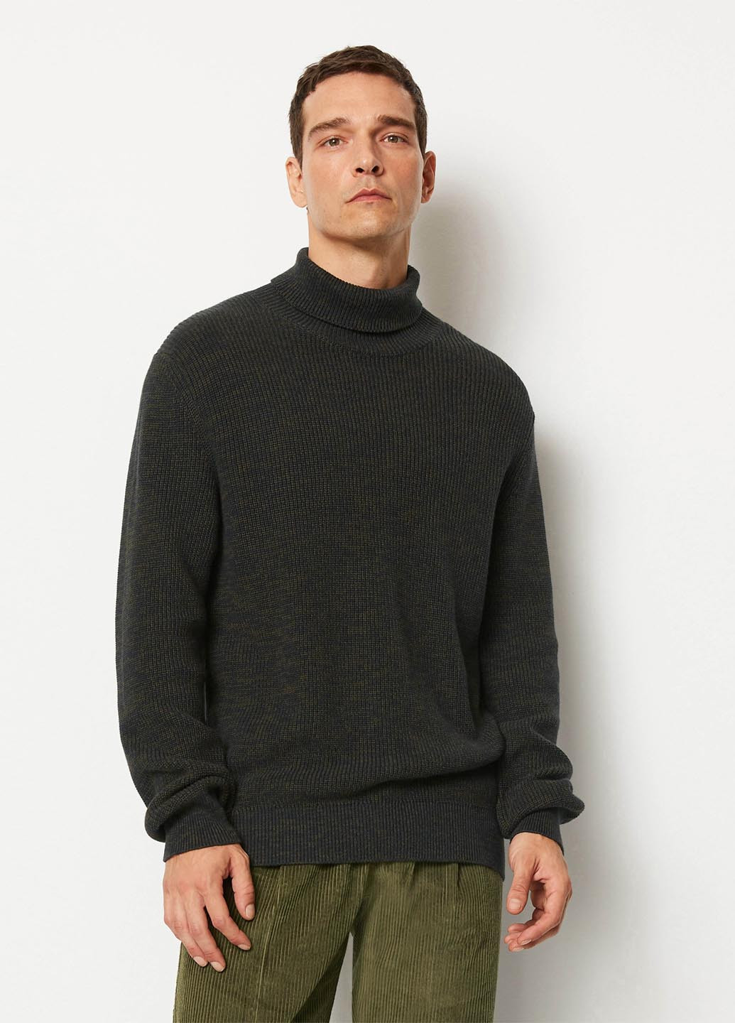 Комбинированный демисезонный свитер Marc O'Polo