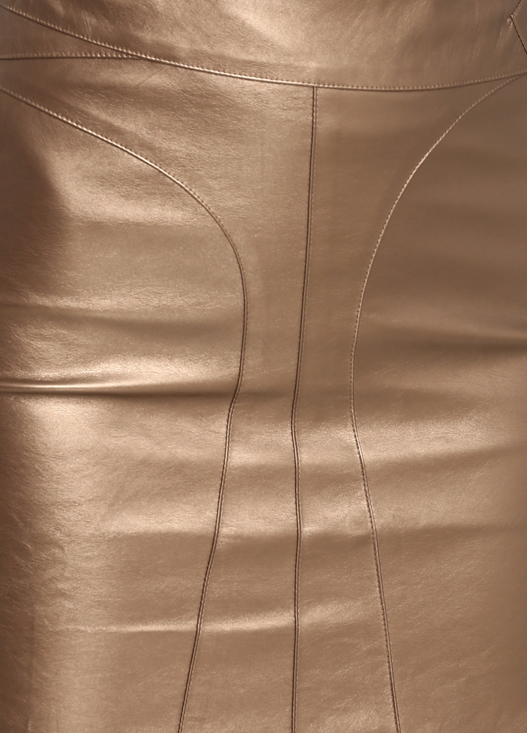 Золотистая кэжуал однотонная юбка Glamorous карандаш