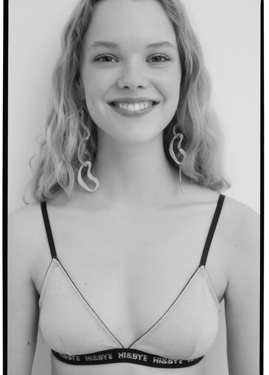 Серый триэнджел бюстгальтер Hi&Bye без косточек полиамид