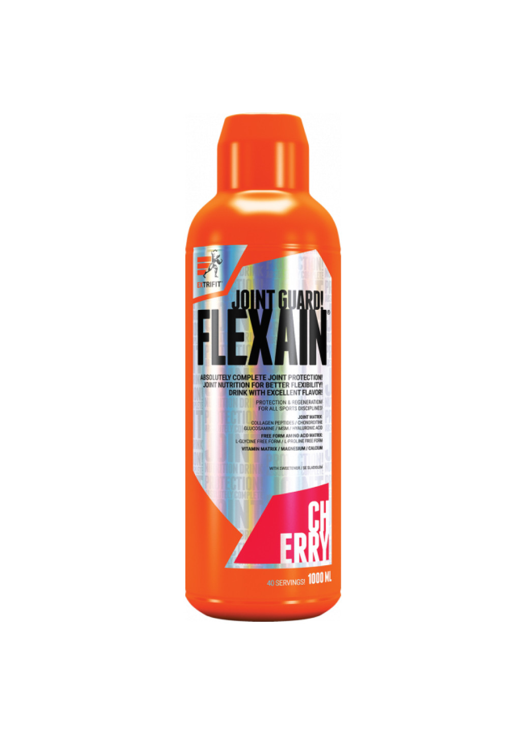 Добавка для суглобів та зв'язок FLEXAIN - 1000 ml Cherry Extrifit (253541784)