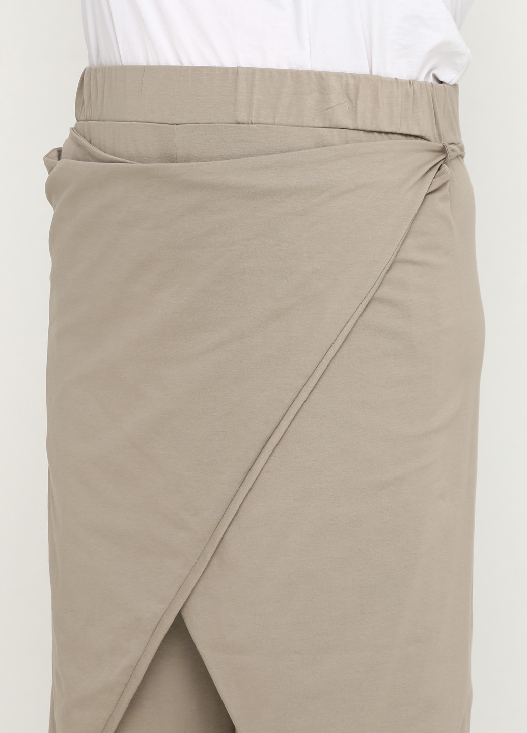 Оливковые кэжуал летние прямые брюки Oblique