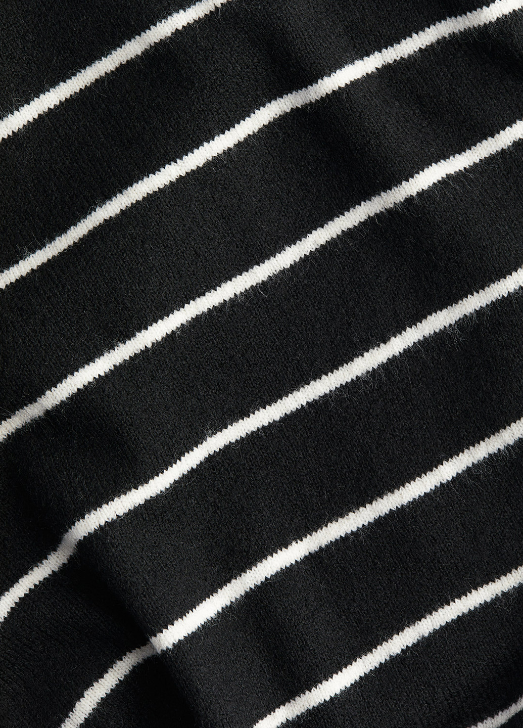 Черный зимний пуловер пуловер H&M