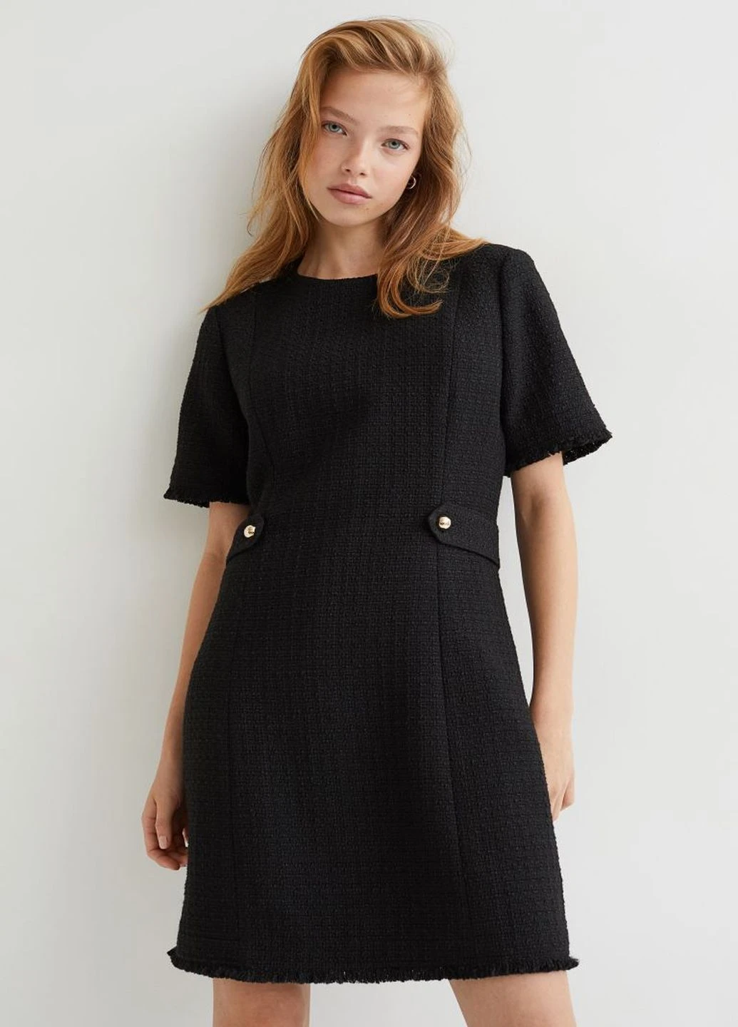 Чорна повсякденний сукня H&M