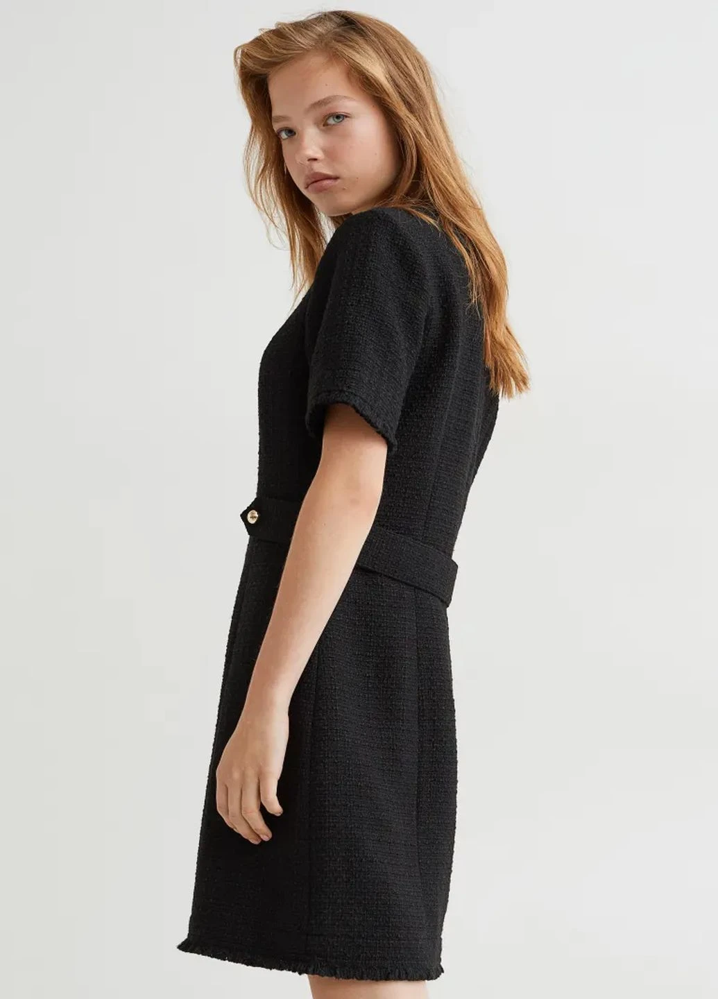 Чорна повсякденний сукня H&M