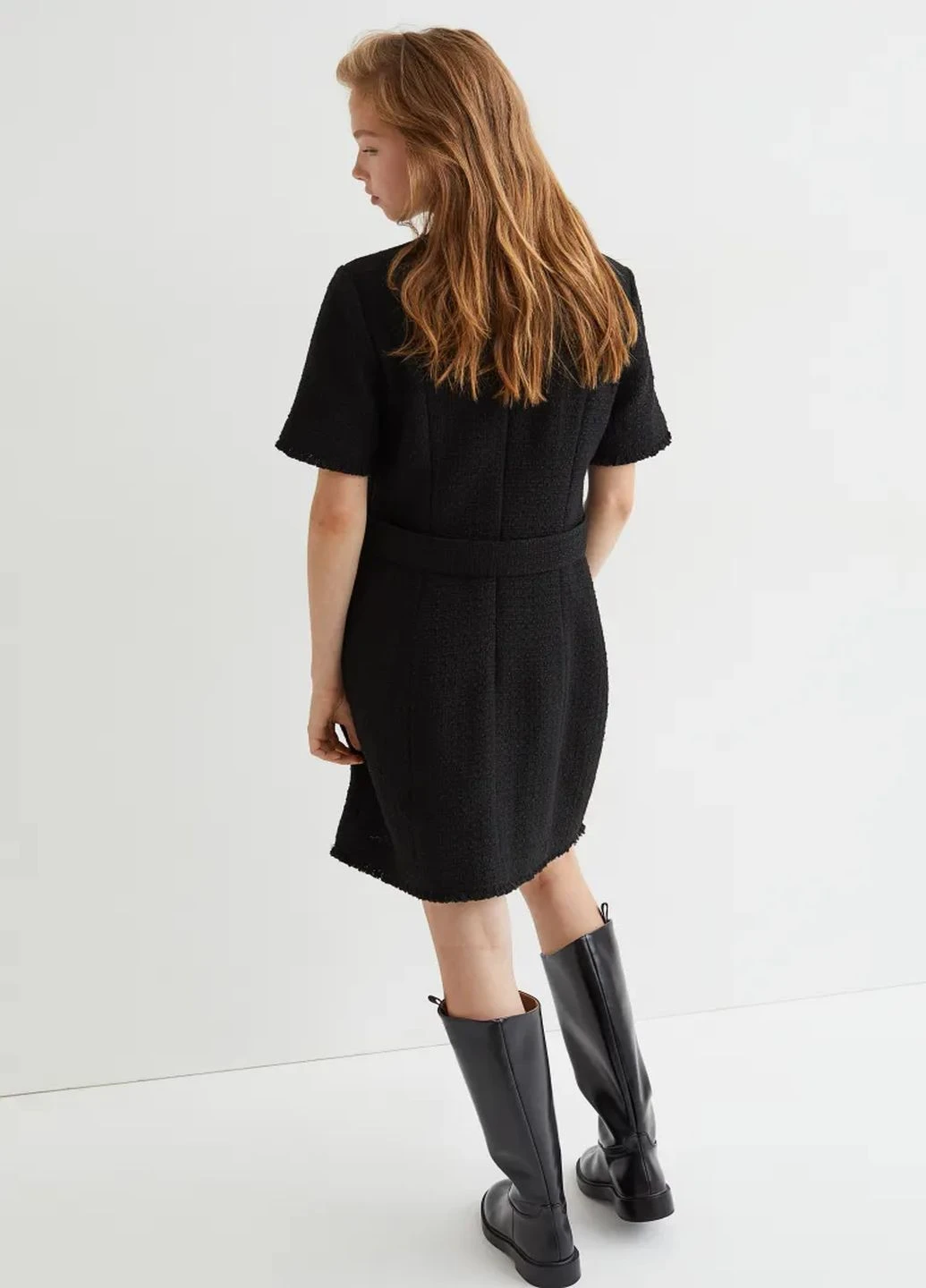 Чорна повсякденний сукня H&M