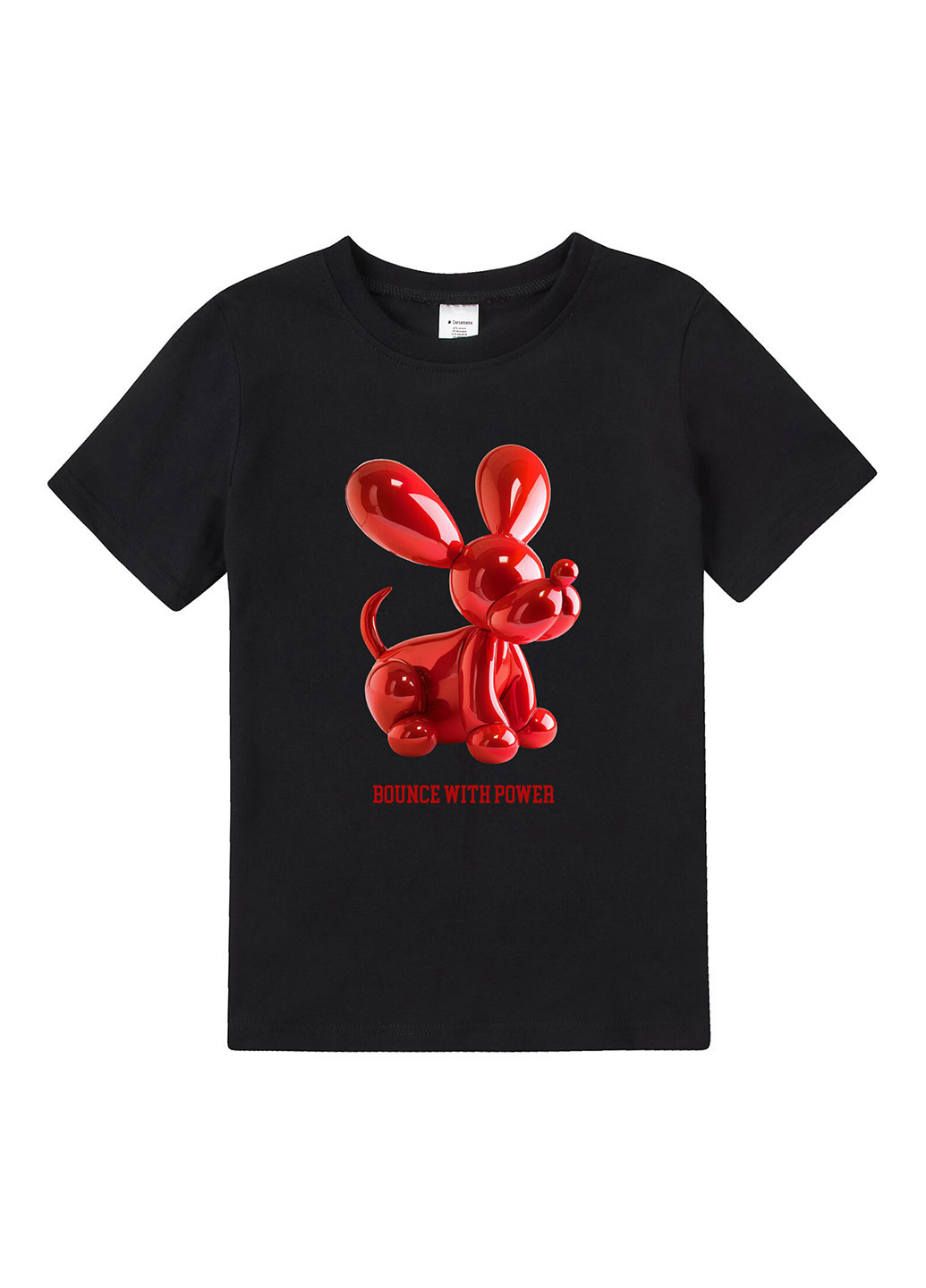 Черная летняя футболка Garnamama