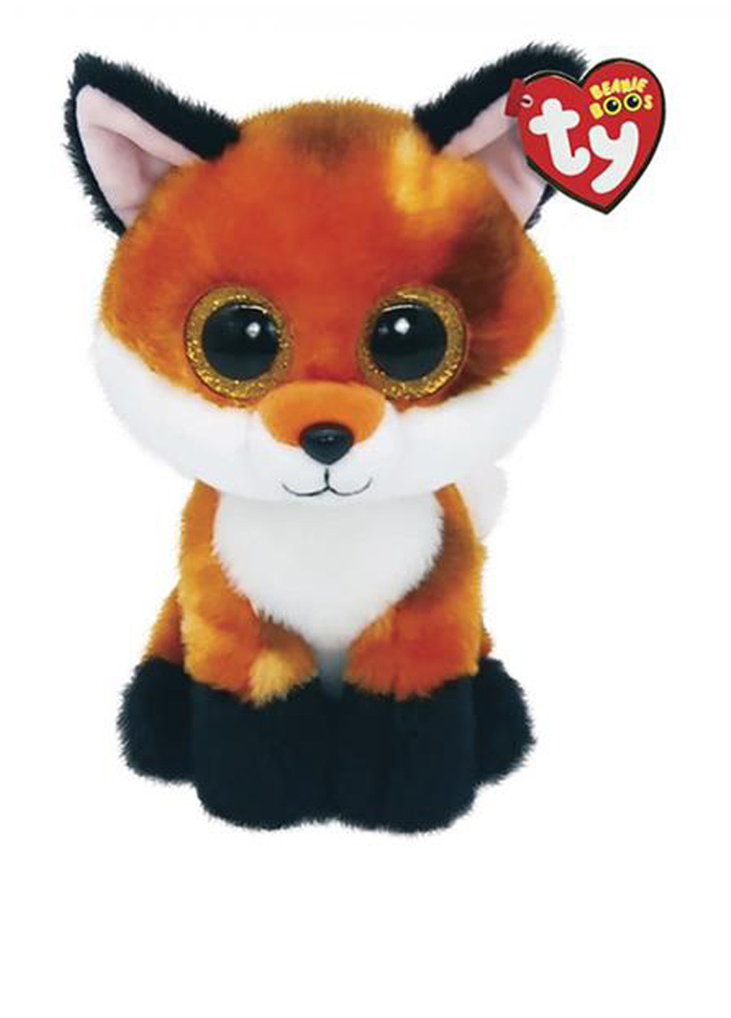 М'яка іграшка Beanie Boo's Лис MEADOW, 25 см TY (313399387)