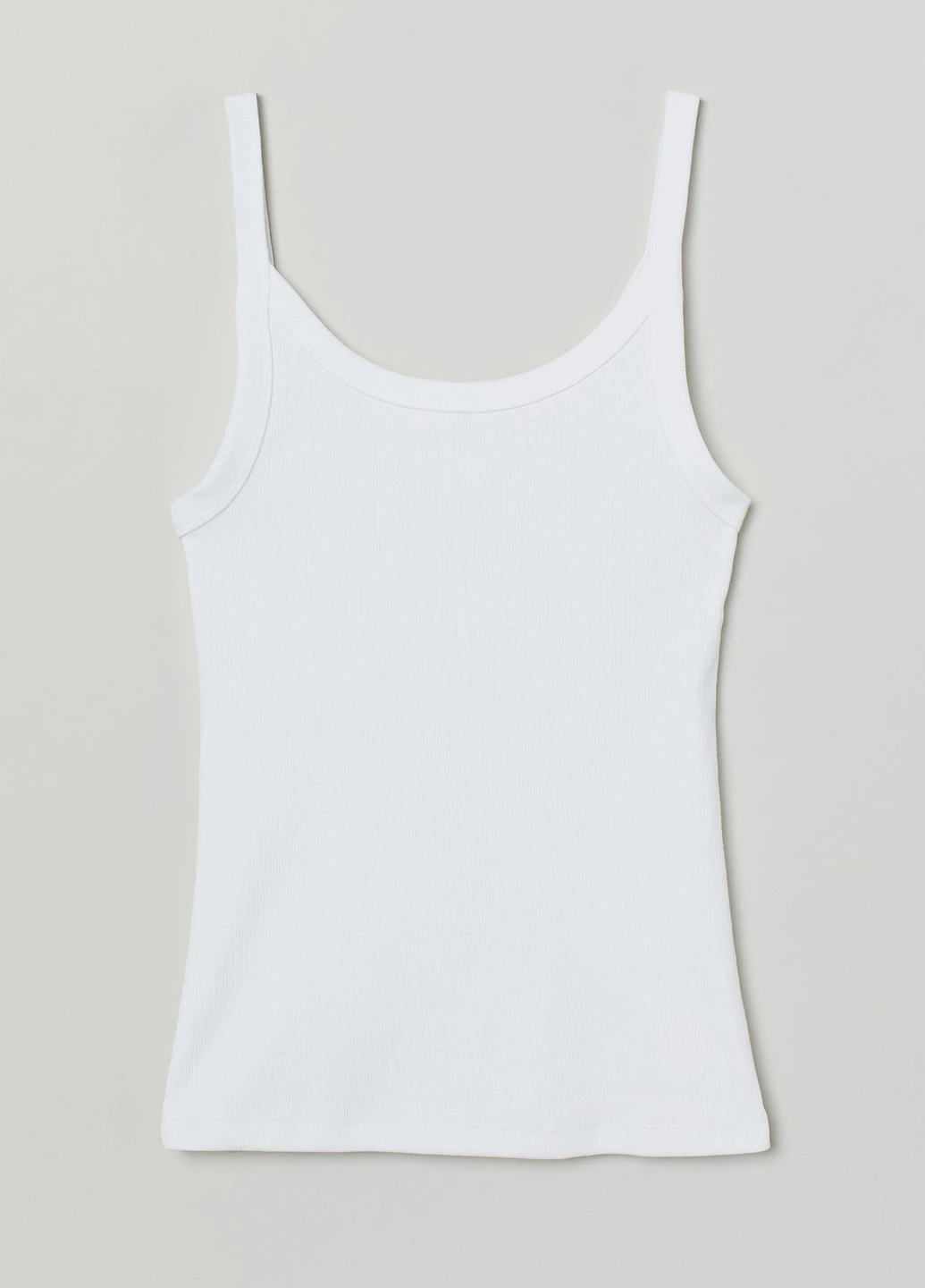 Топ літо,білий, H&M Basic (254655495)
