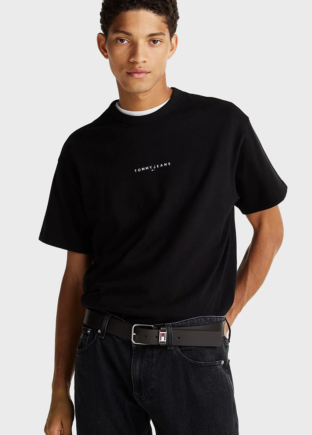Чорна футболка Tommy Jeans
