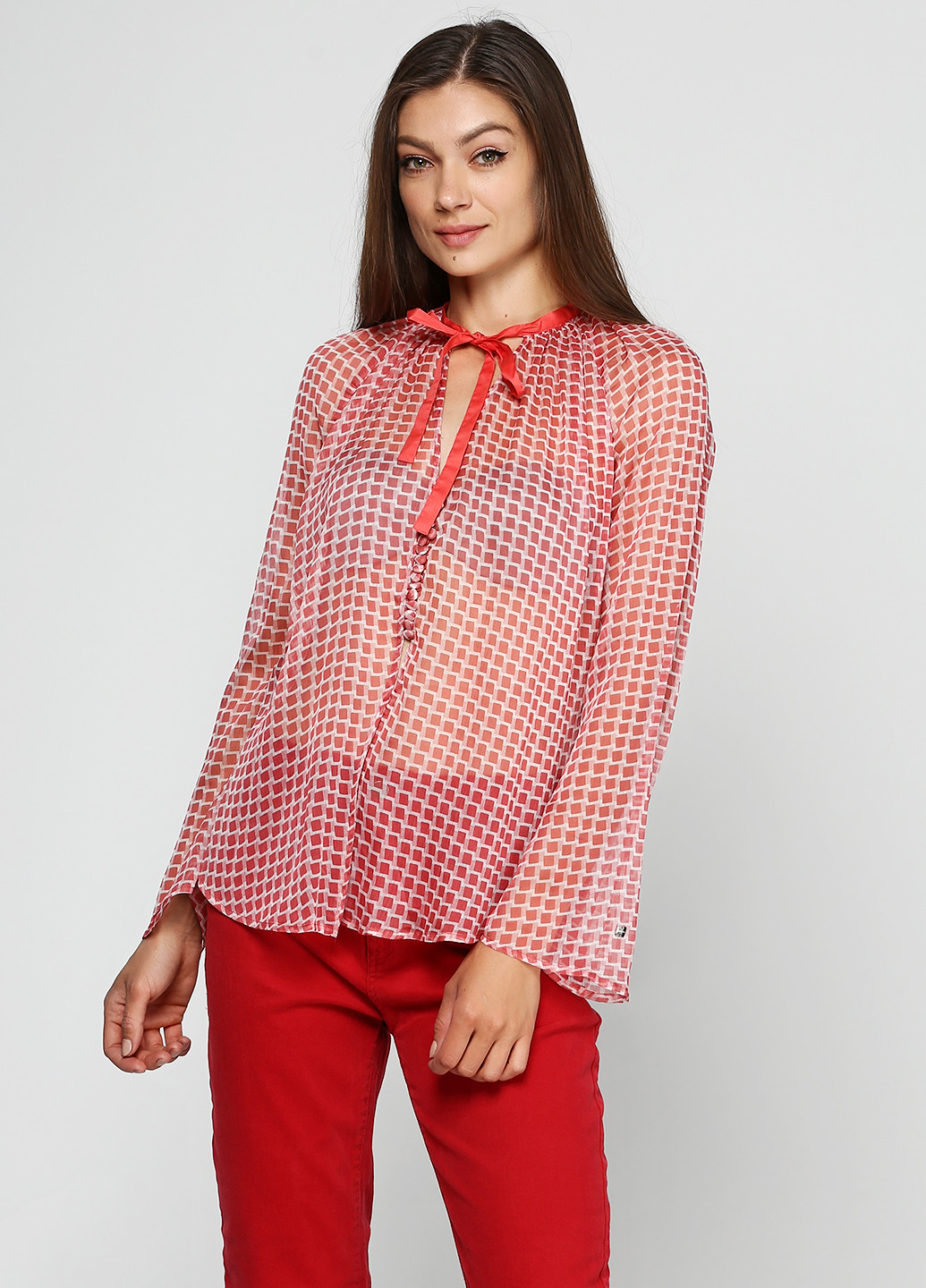 Красная блуза Amy Gee