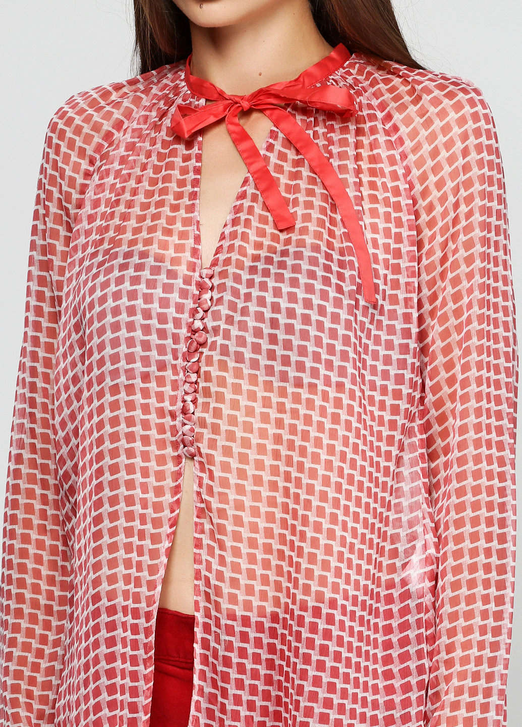 Красная блуза Amy Gee