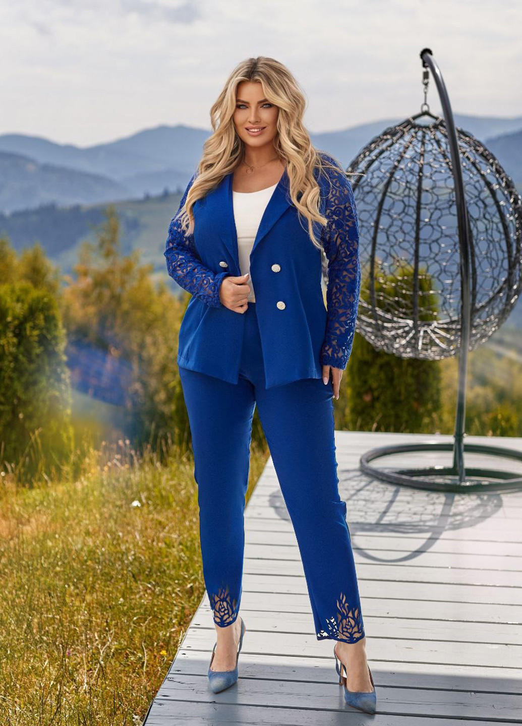 Костюм (жакет, брюки) No Brand (356735048)