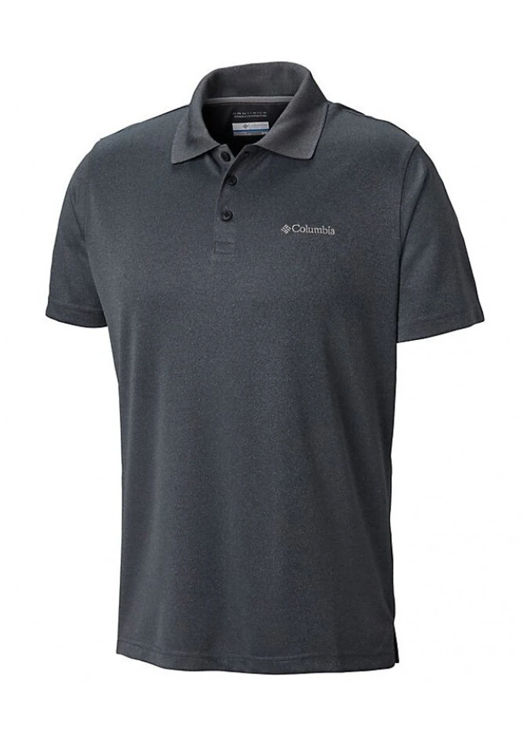 Темно-серая футболка-1772055-010 m рубашка-поло мужская utilizer™ polo черный р.m для мужчин Columbia