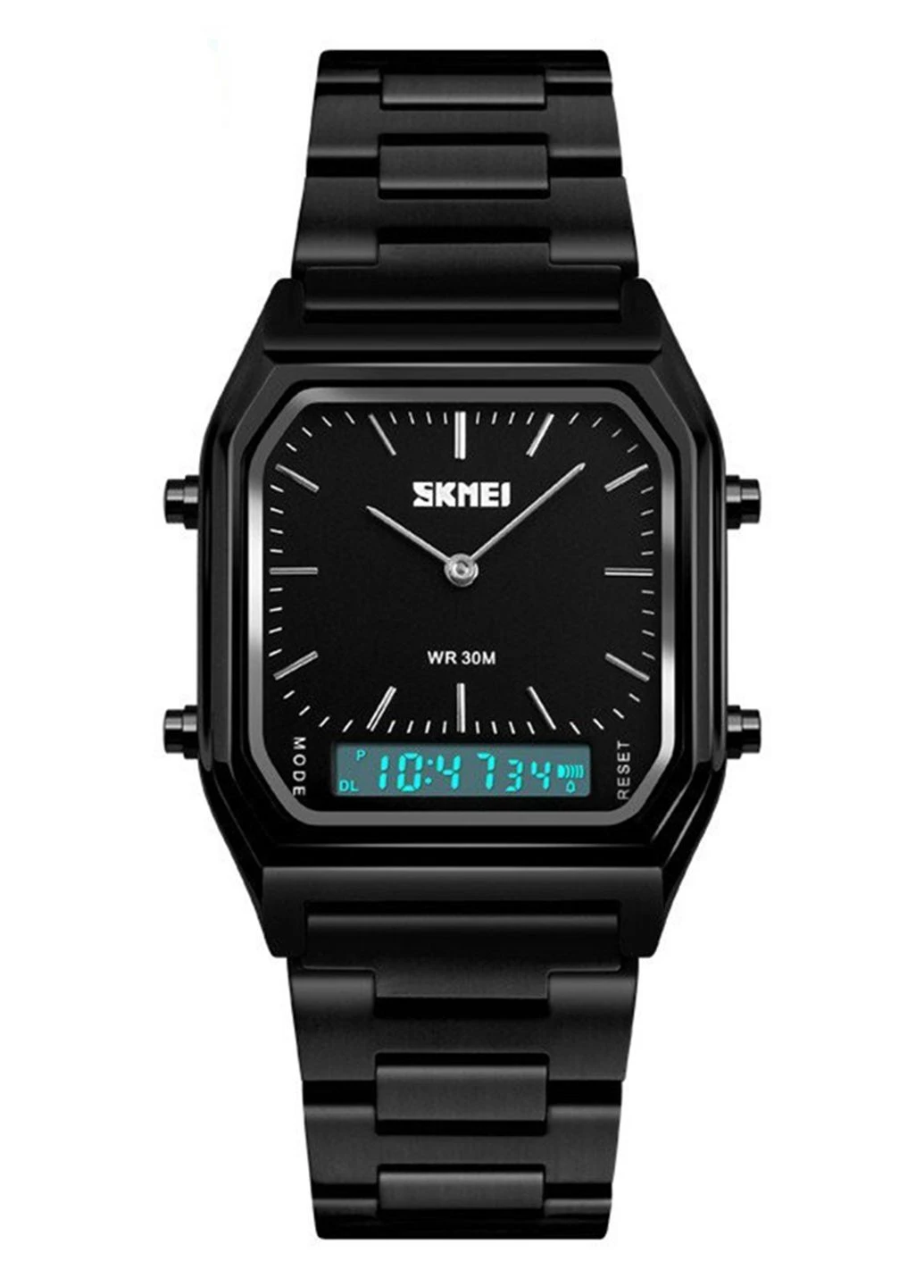 Чоловічі годинник 1220BOXBK Black BOX Skmei (232159293)