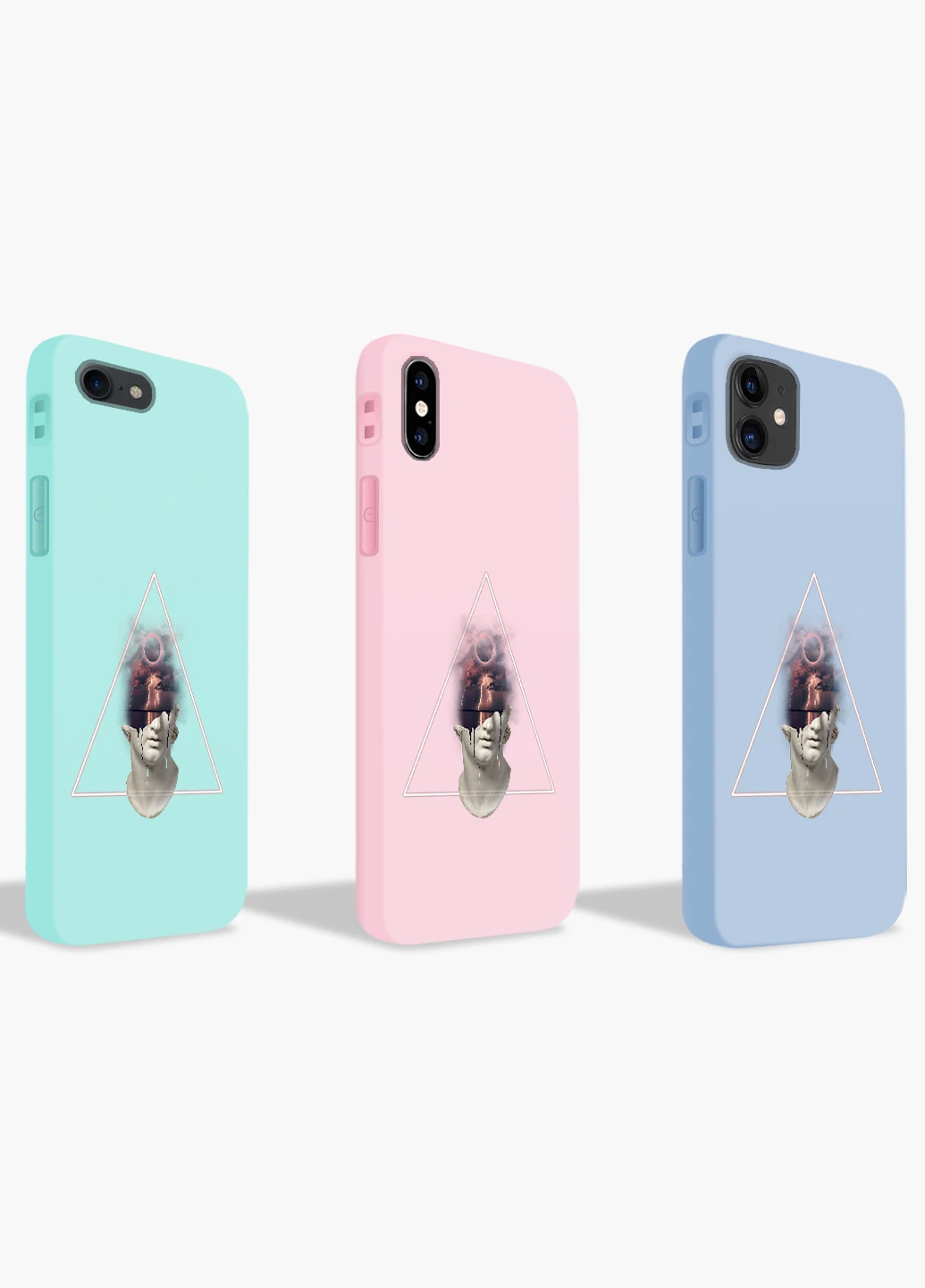Чехол силиконовый Apple Iphone X Александр Великий Ренессанс (Alexander the Great Renaissance) (6129-1586) MobiPrint (219507525)