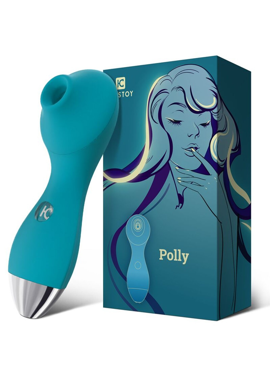 Вакуумный вибратор Polly Blue KisToy (254785164)