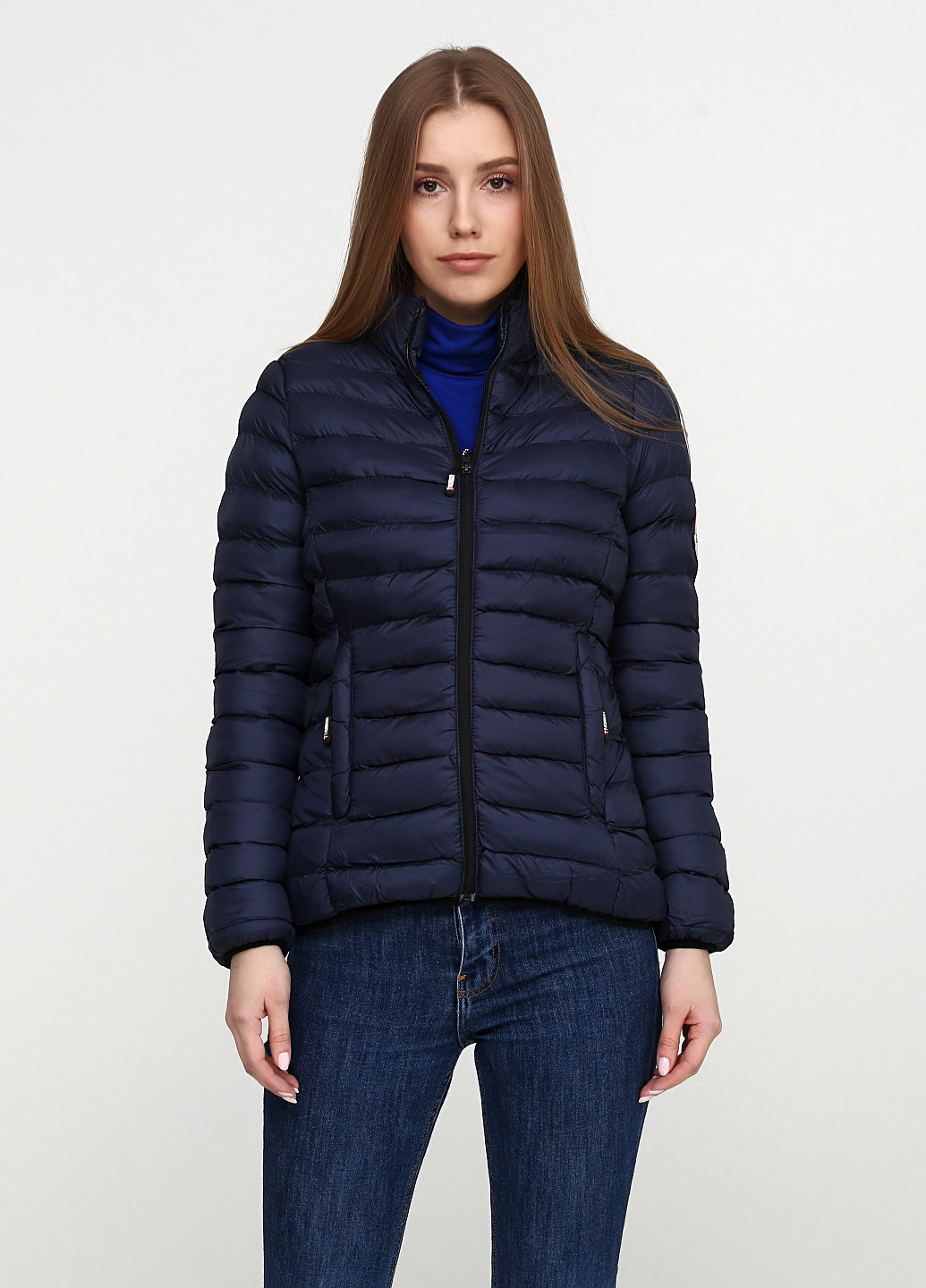 Темно-синя демісезонна куртка Geographical Norway