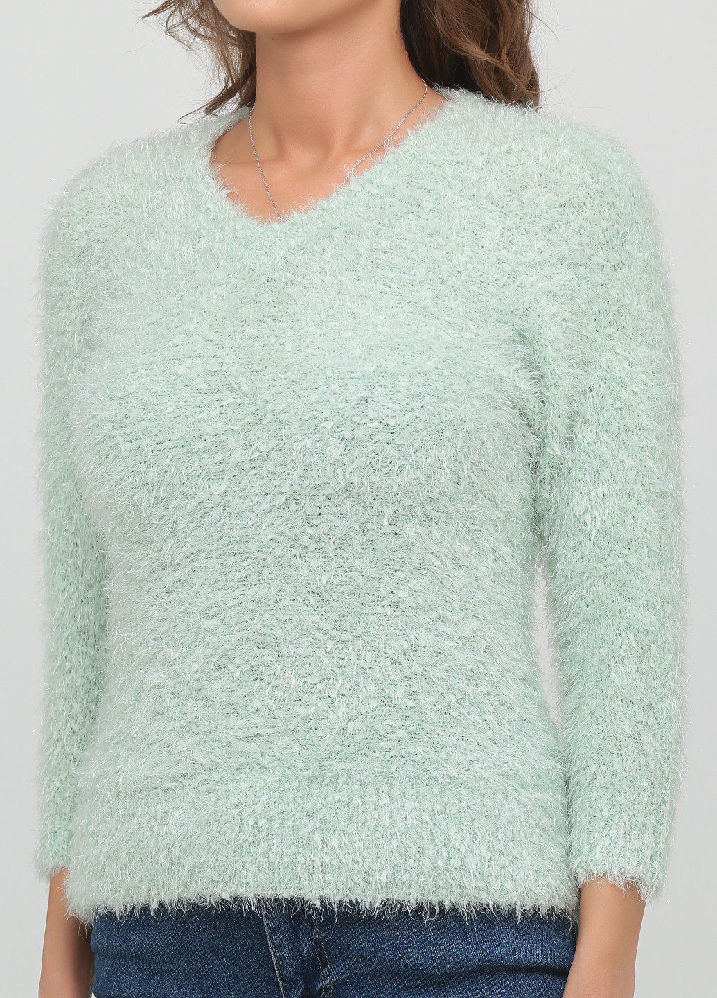 Зеленый пуловер F&F