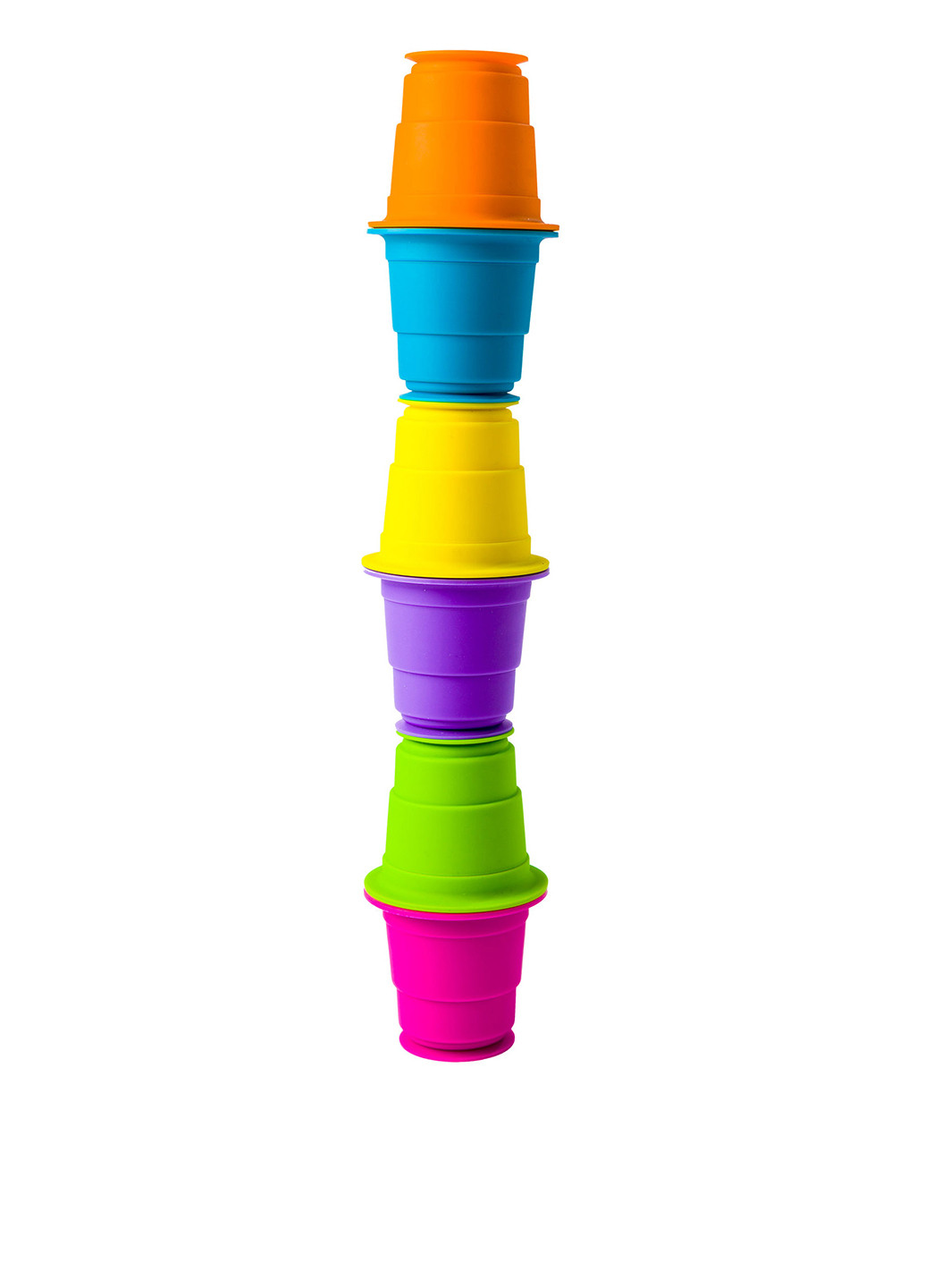 Ігровий набір М'які чашки (6 ін.), 5х5х5 см Fat Brain Toys (286230122)