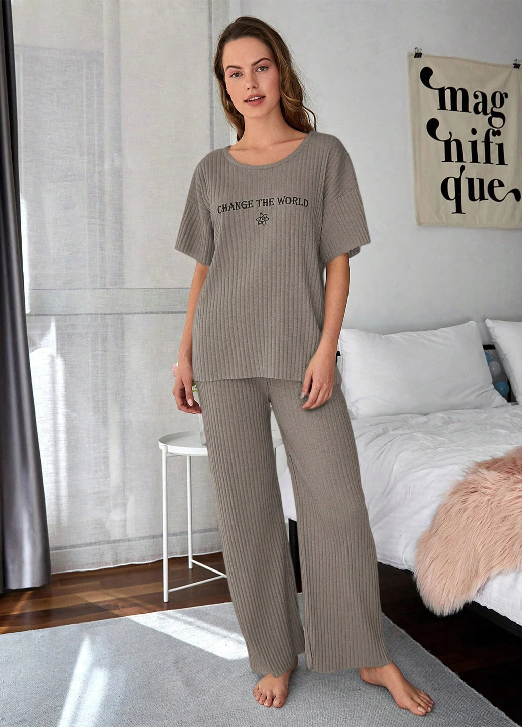 Костюм (футболка, штани) SHEIN (311627042)