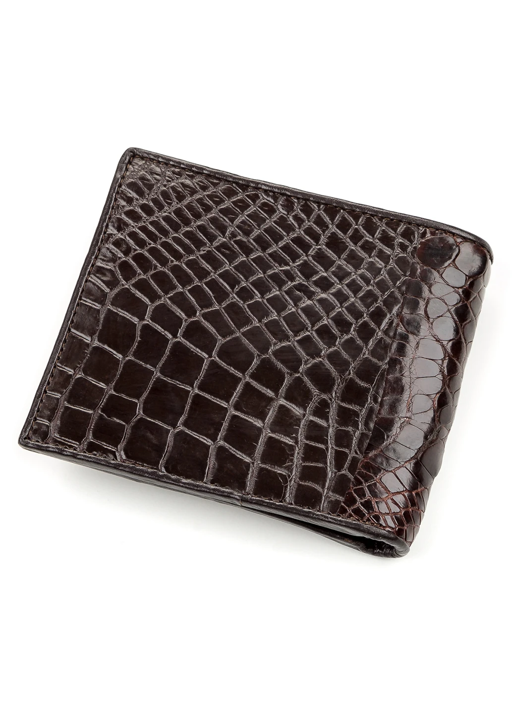 Чоловік шкіряний гаманець 11,5х 9,5 см Crocodile leather (229460819)