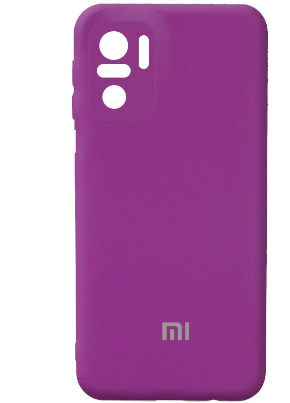Чехол Silicone Cover Full Camera (AA) для Xiaomi Redmi Note 10 / Note 10s Фиолетовый / Grape (is_00000045509_48) Epik (237829177)