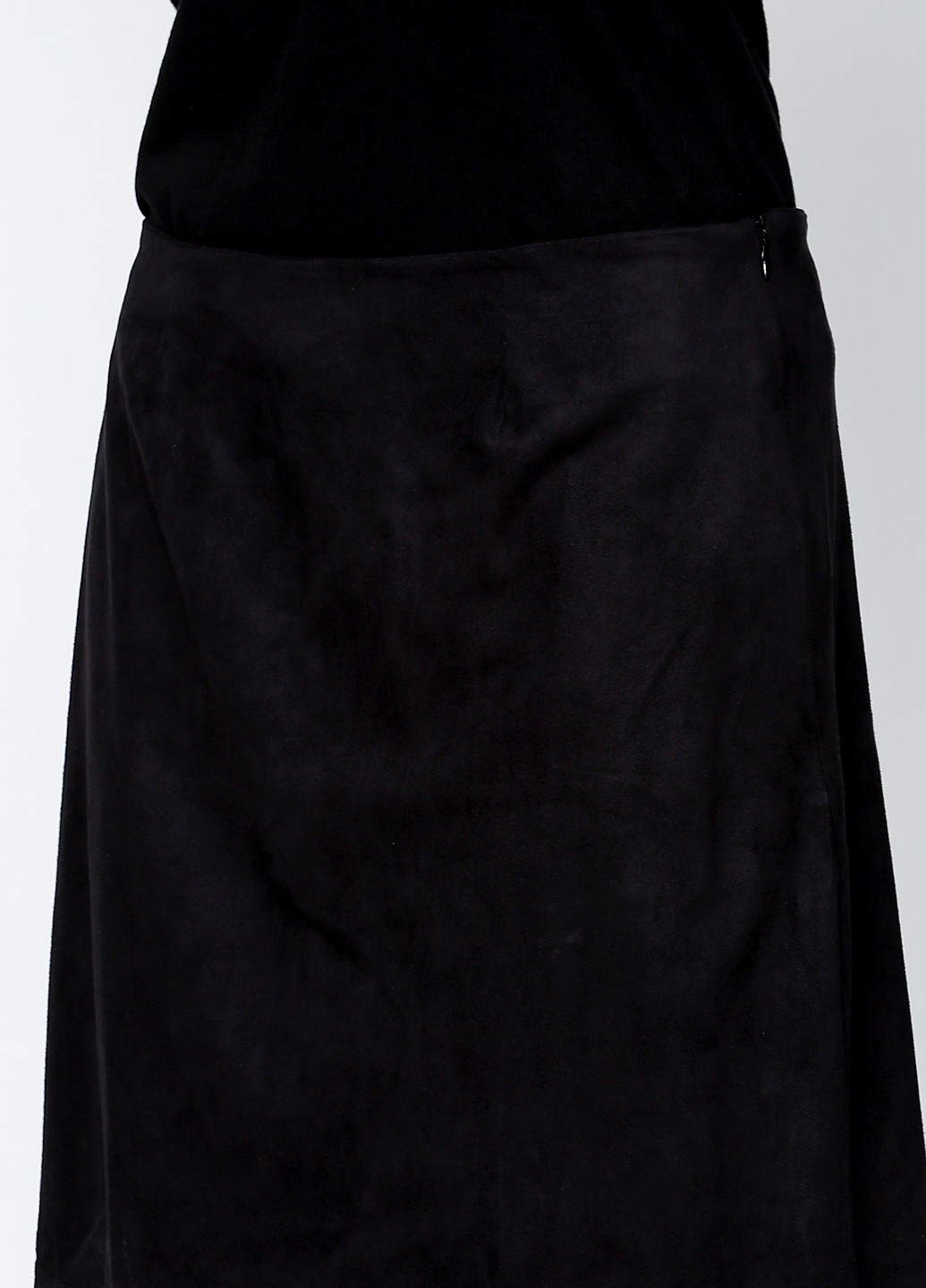 Черная кэжуал однотонная юбка Cache Cache а-силуэта (трапеция)