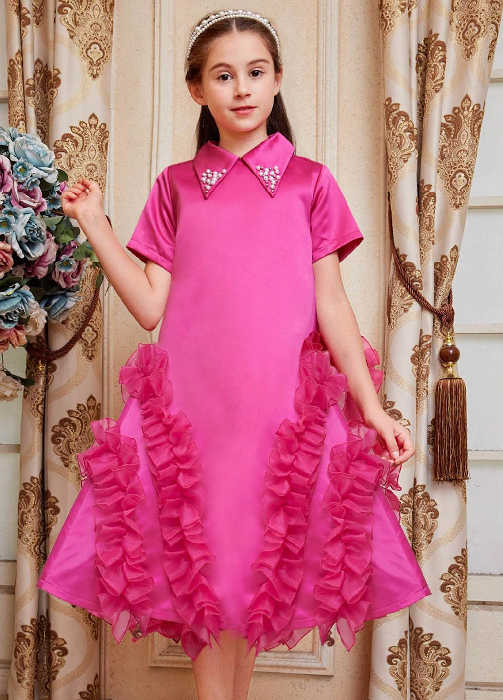 Розовое платье SHEIN (322909252)