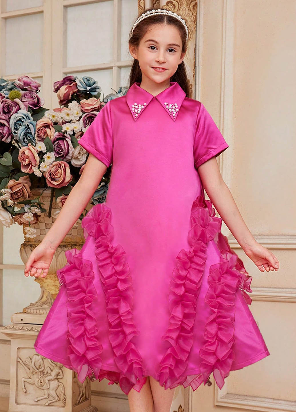 Розовое платье SHEIN (322909252)