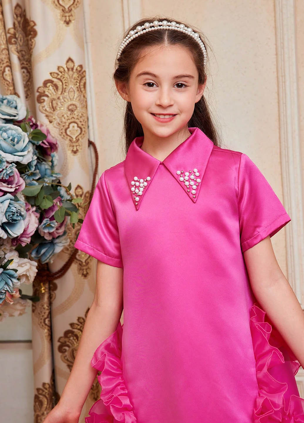 Розовое платье SHEIN (322909252)