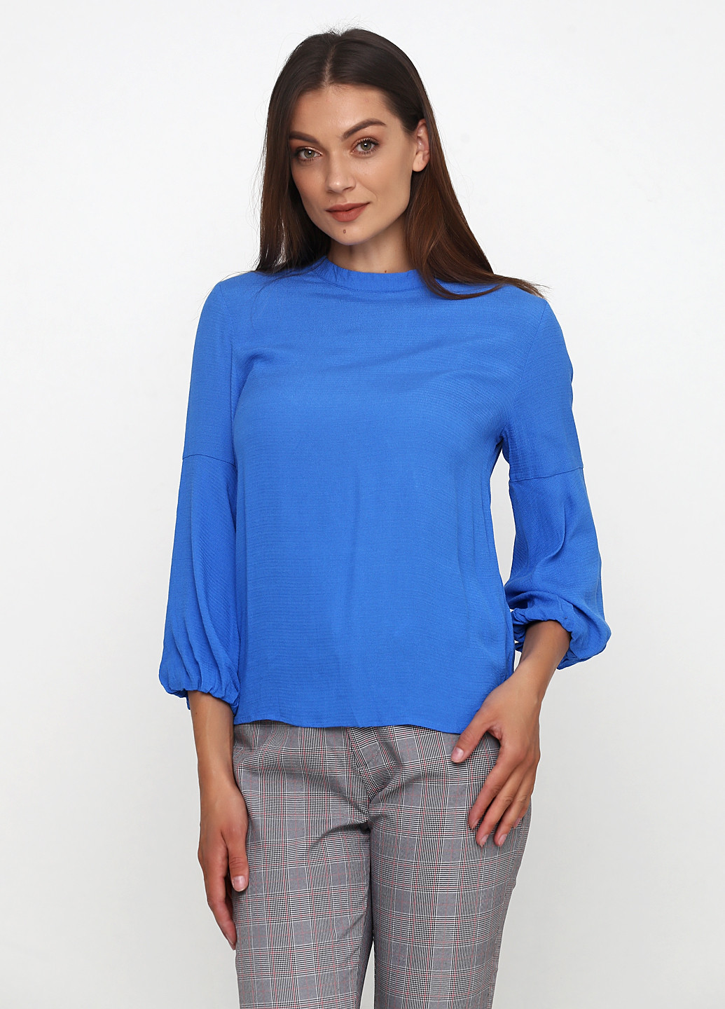 Синяя демисезонная блуза Pieszak