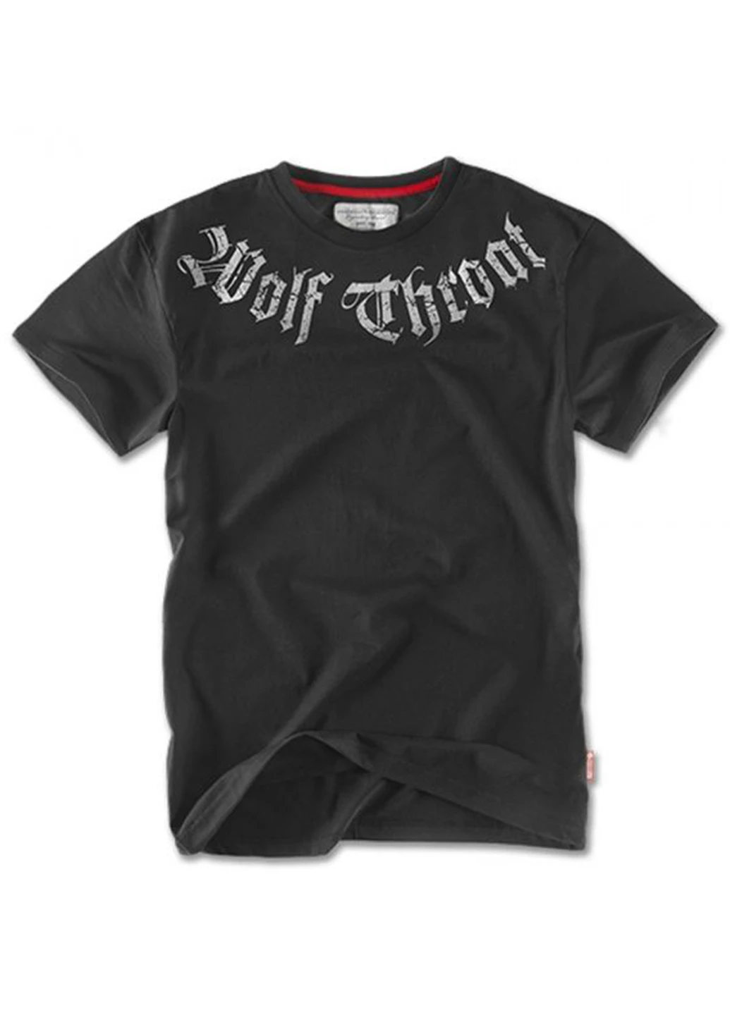 Чорна футболка dobermans wolf throat ii ts65bk Dobermans Aggressive