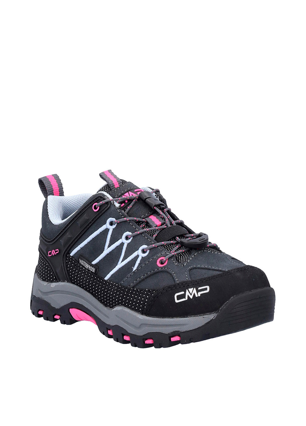 Черные всесезон кроссовки CMP RIGEL LOW TREKKING SHOES WP