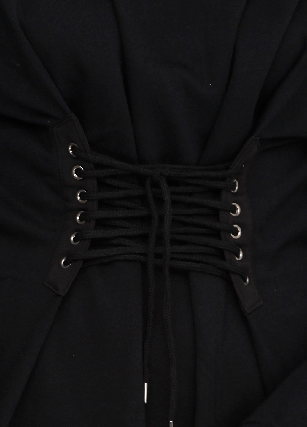 Чорна кежуал сукня Sweewe однотонна