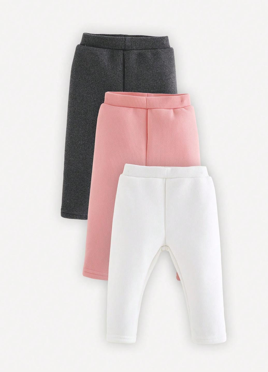 Комбинированные демисезонные леггинсы (3 шт.) SHEIN