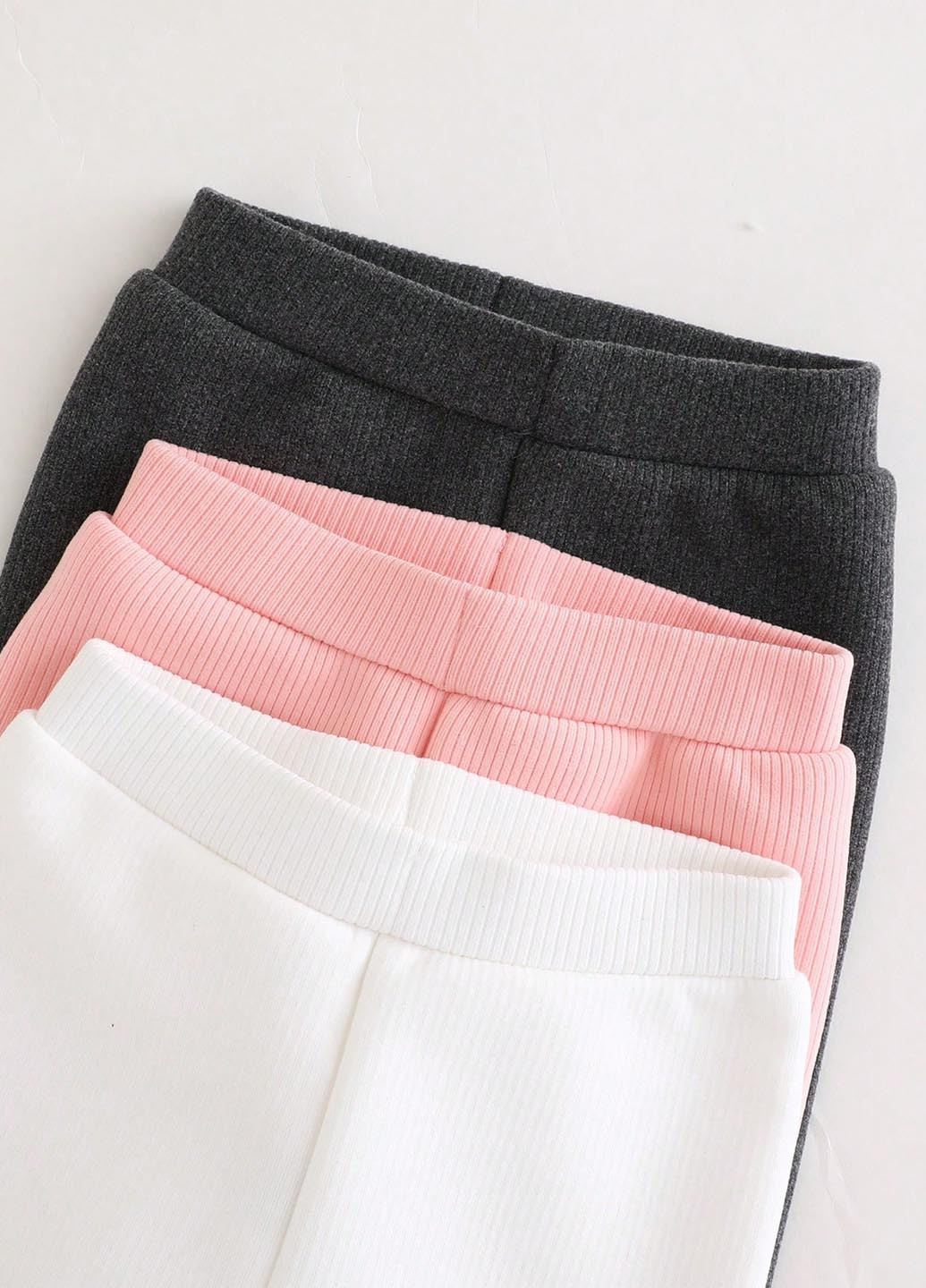 Комбинированные демисезонные леггинсы (3 шт.) SHEIN