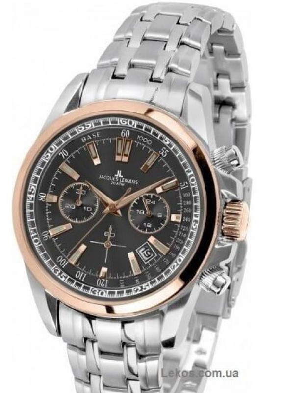 Чоловічі Годинники 1-1117.1XN кварцові класичні Jacques Lemans (226704162)